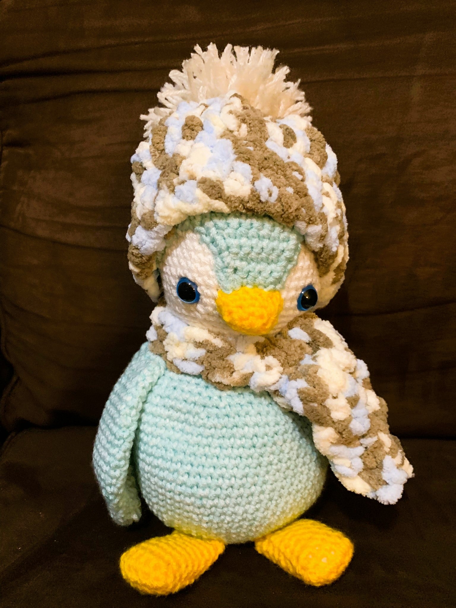 Cute Crochet pinguin , Stuffed Animals, Stuffed Toys, Crochet Animals, –  Valentinas Crochet