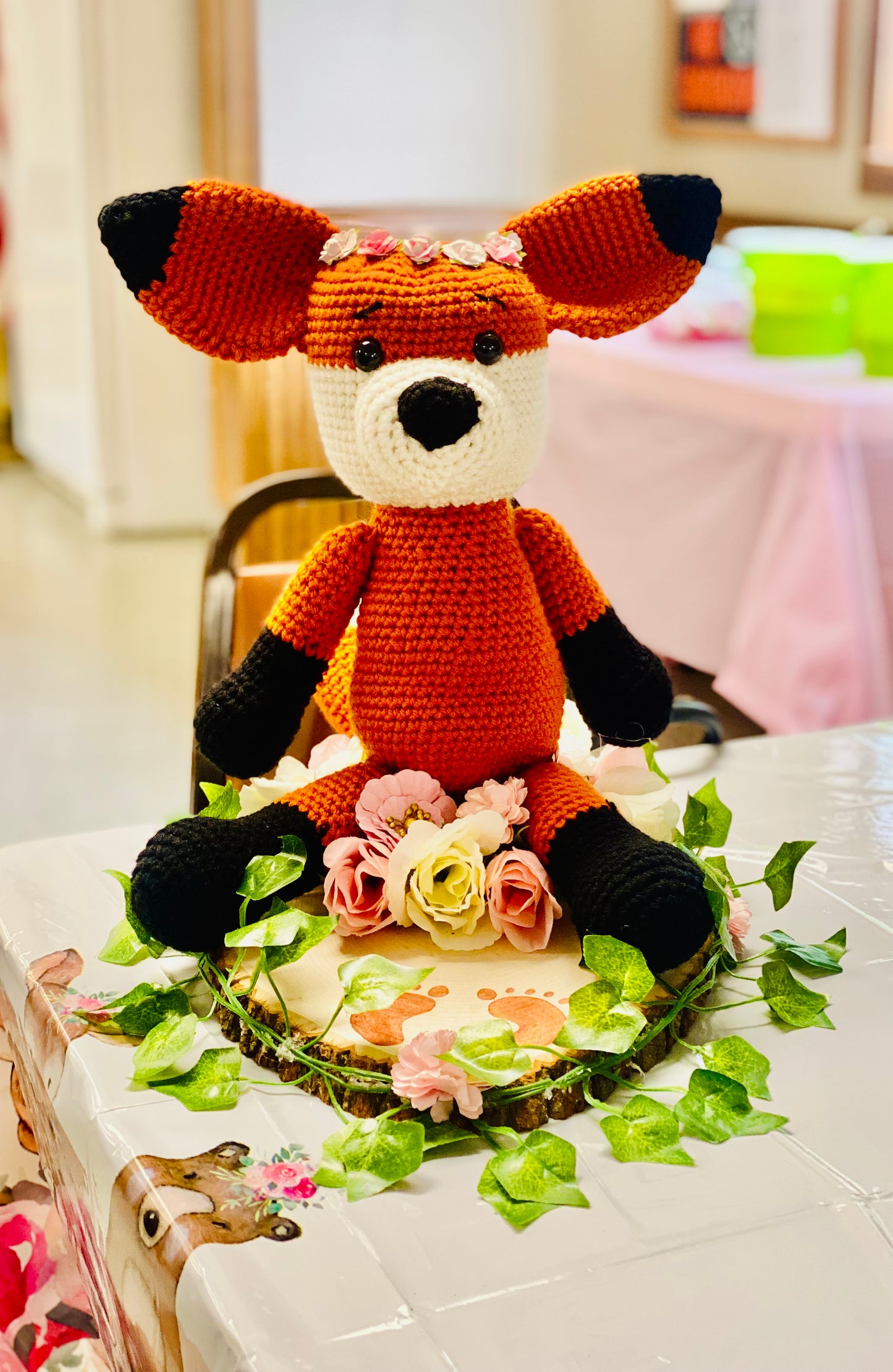 Mr. Foxy   Animal Crochet Toy The Perfect Gift