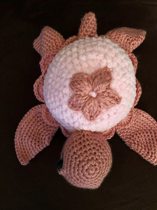 Bubbles;   Cute little Crochet Turtle